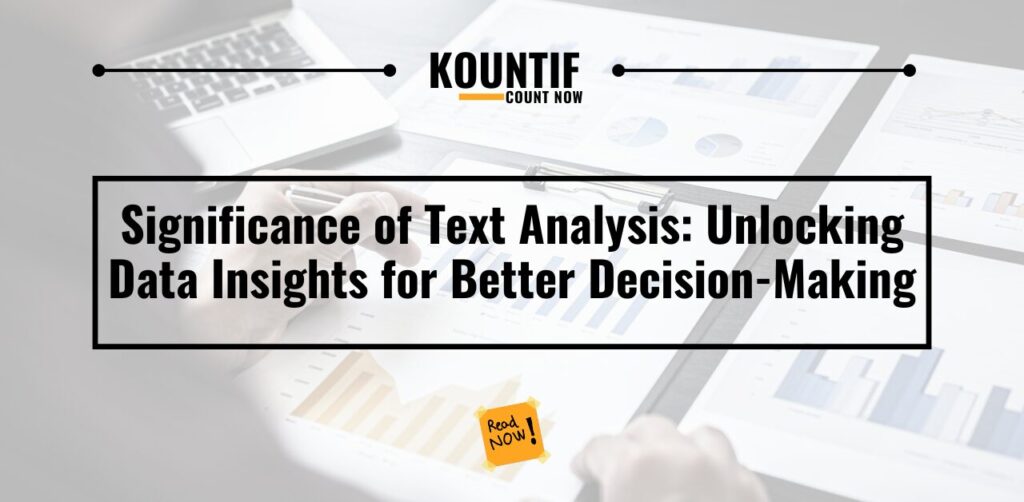 Significance of Text Analysis