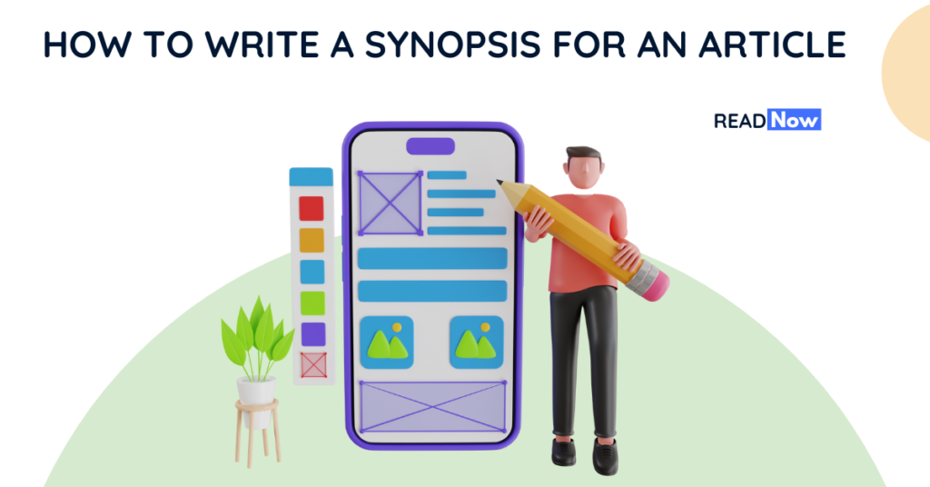 How to Write a Synopsis for an Article